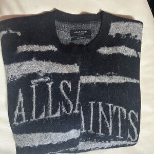 All saints fleece textured sweater XL-XXL